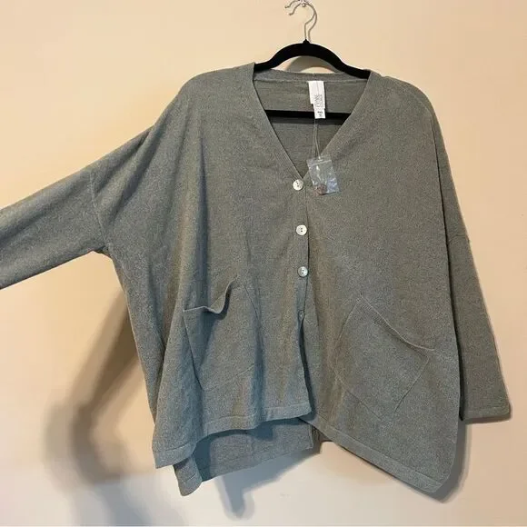 NEW Wynne Lounge VERY OVERSIZED Cardigan in Ciniglia - Picture 4 of 9